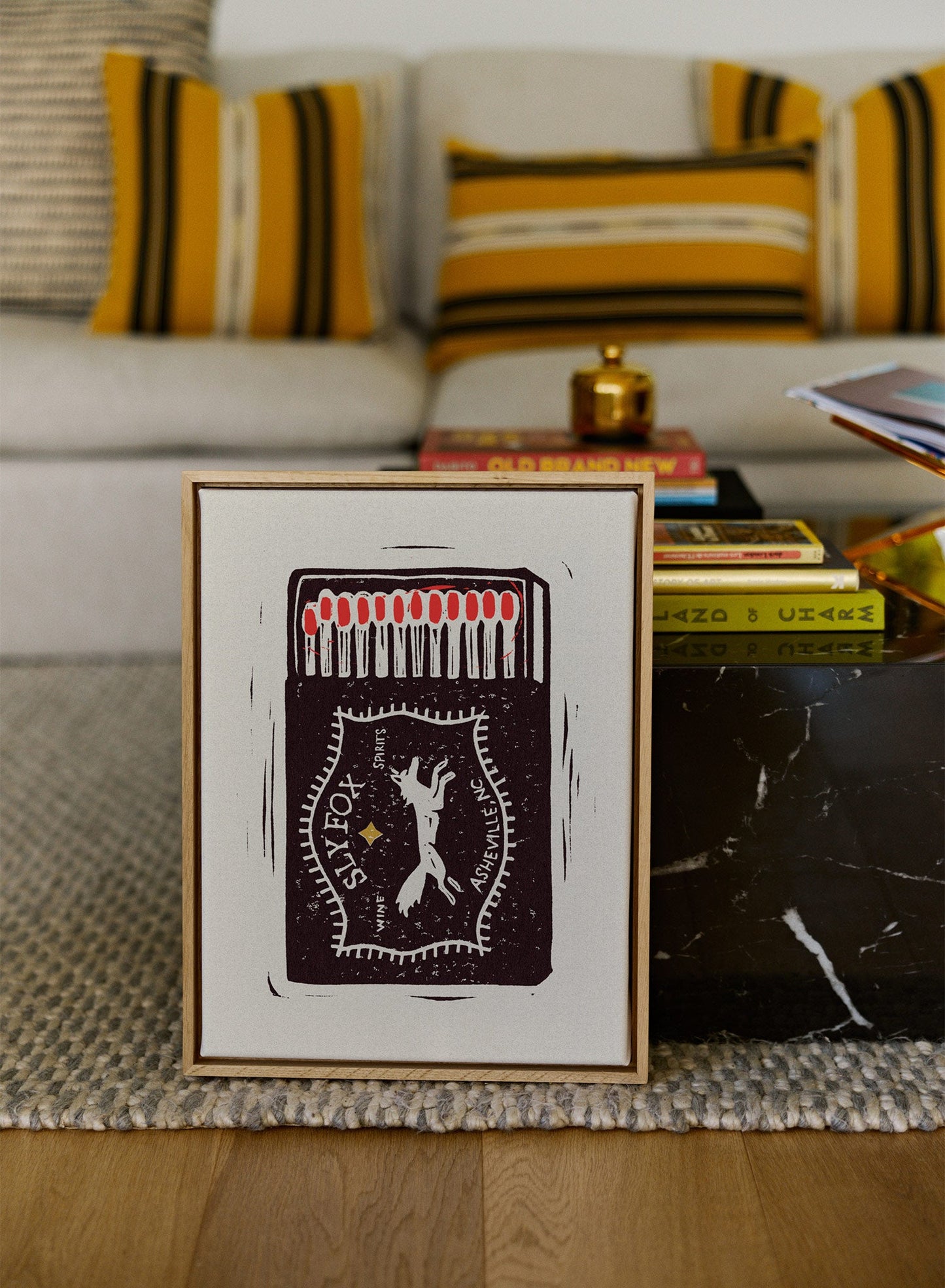 Sly Fox Matchbox, Poster