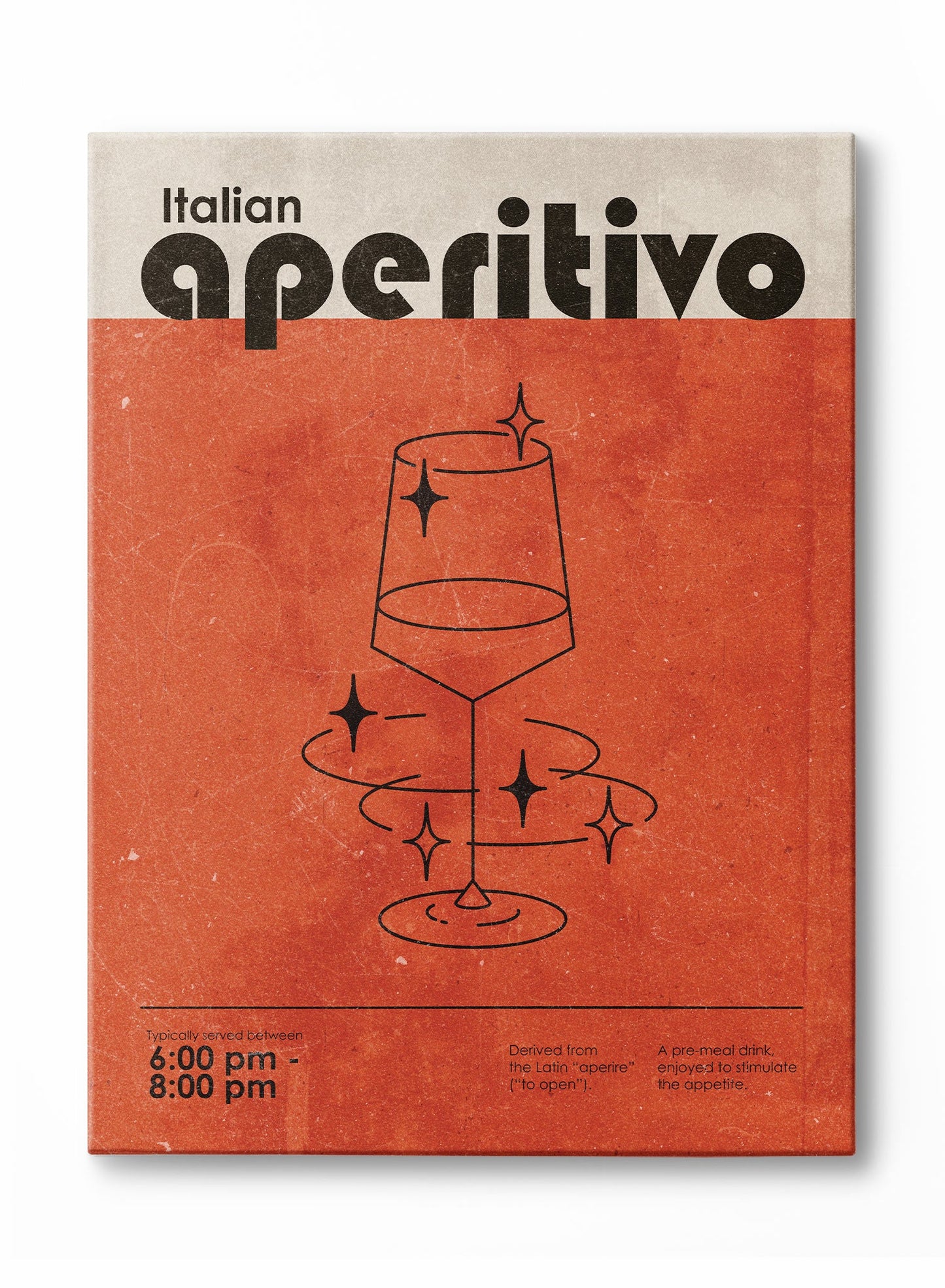 Art of the Aperitivo, Poster
