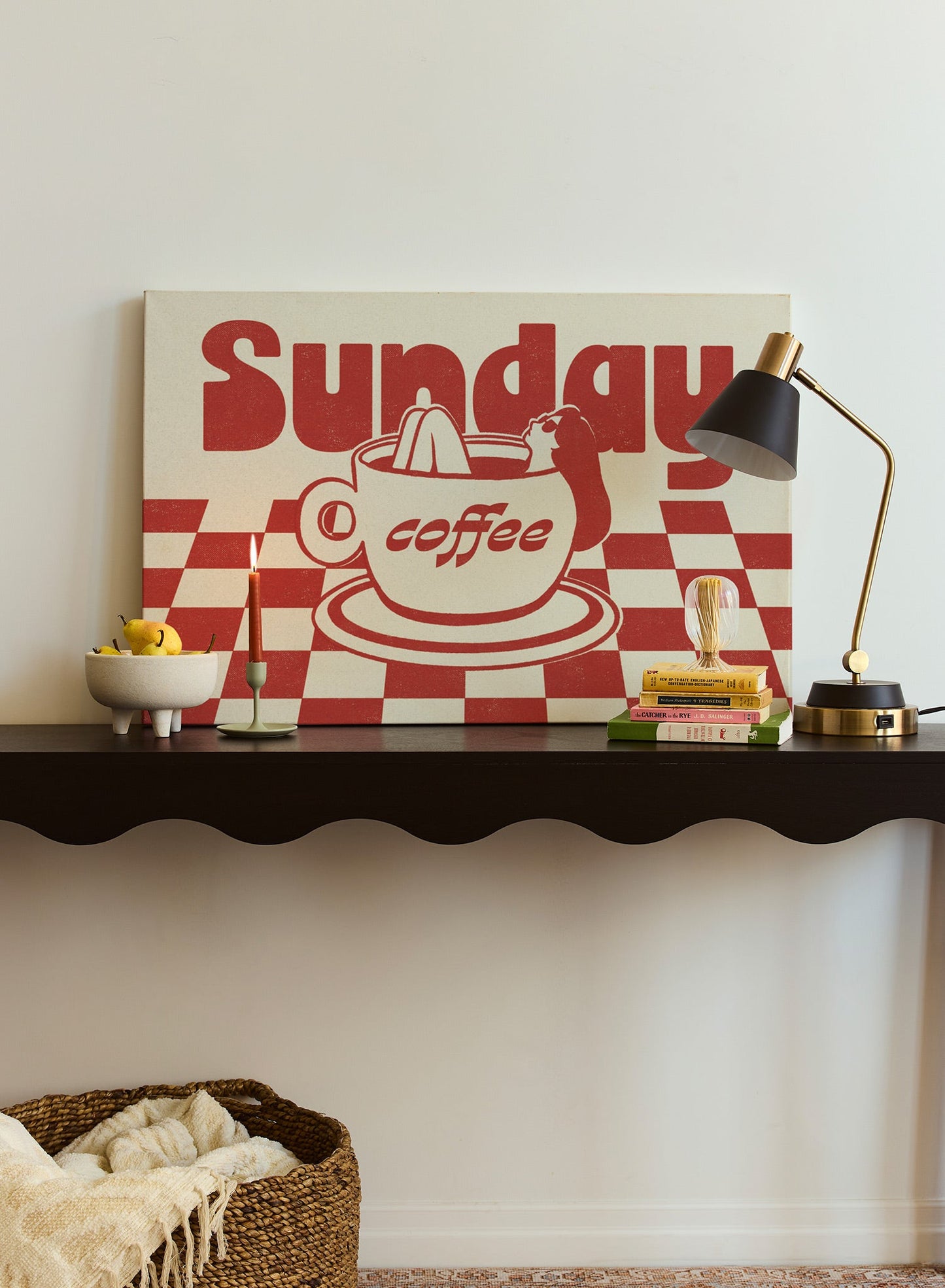 Retro Caffeine, Poster